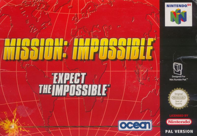 Front cover of Mission: Impossible for Nintendo 64
