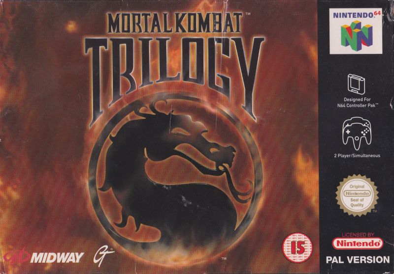 Front cover of Mortal Kombat Trilogy for Nintendo 64