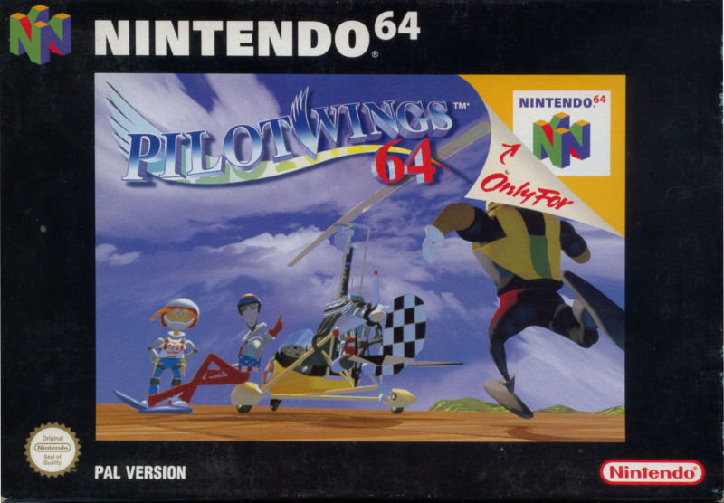 Front cover of Pilotwings 64 for Nintendo 64