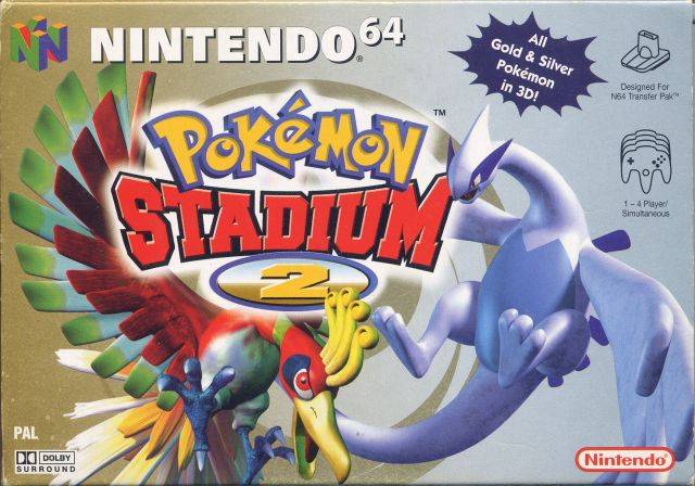 Front cover of Pokémon Stadium 2 for Nintendo 64