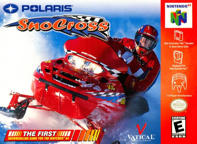 Front cover of Polaris SnoCross for Nintendo 64