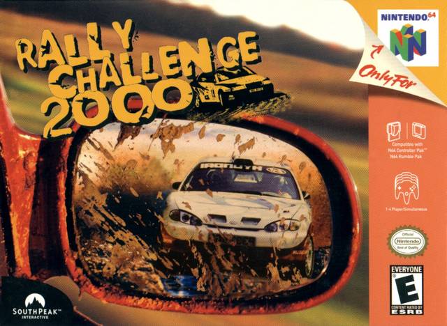 Front cover of Rally Challenge 2000 for Nintendo 64