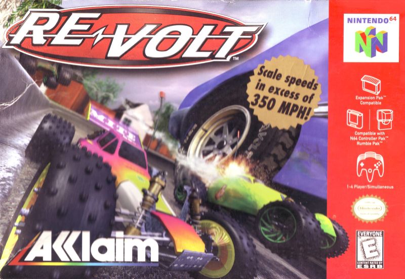 Front cover of Re-Volt for Nintendo 64