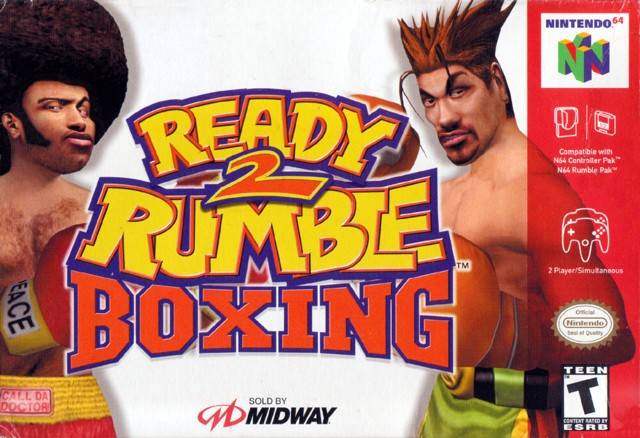Front cover of Ready 2 Rumble Boxing for Nintendo 64