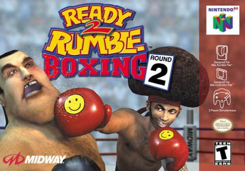 Front cover of Ready 2 Rumble Boxing: Round 2 for Nintendo 64