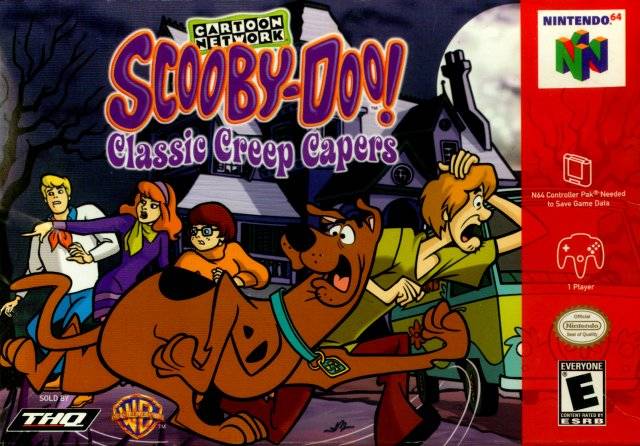 Front cover of Scooby-Doo!: Classic Creep Capers for Nintendo 64
