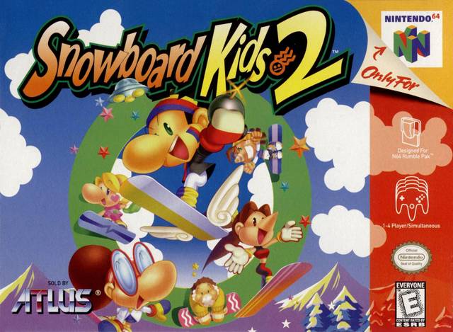 Front cover of Snowboard Kids 2 for Nintendo 64