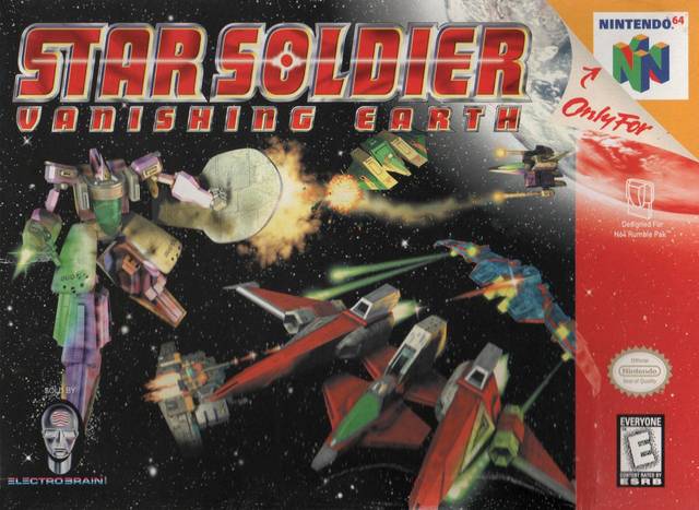 Front cover of Star Soldier: Vanishing Earth for Nintendo 64