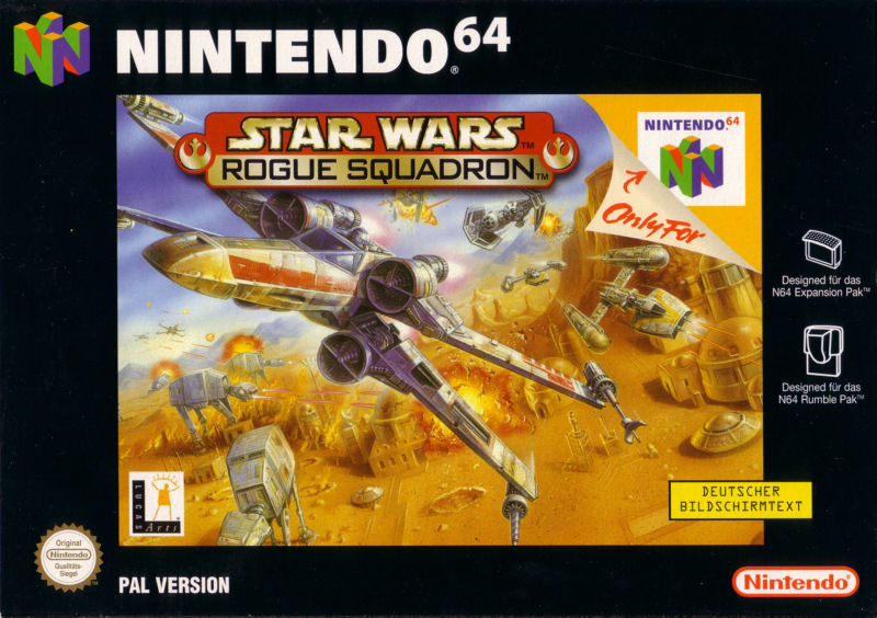 Front cover of Star Wars: Rogue Squadron for Nintendo 64