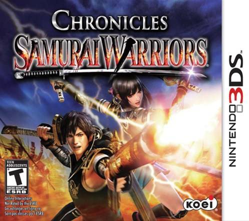 Front cover of Samurai Warriors: Chronicles for Nintendo 3DS