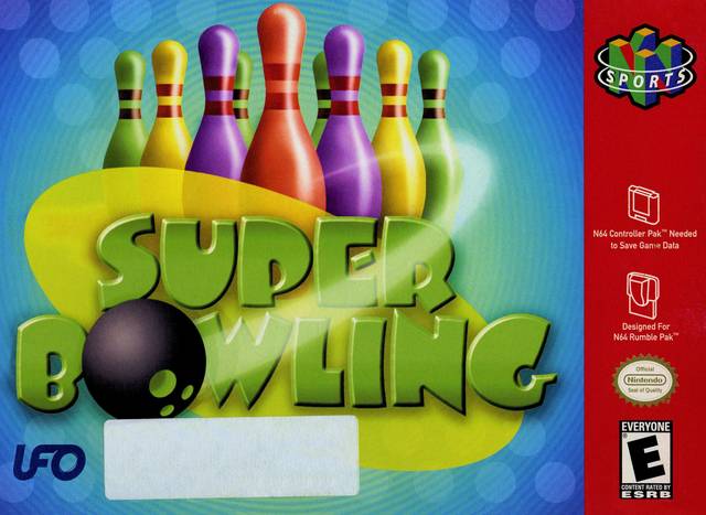 Front cover of Super Bowling for Nintendo 64