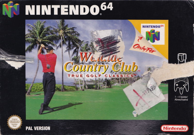 Front cover of True Golf Classics: Waialae Country Club for Nintendo 64