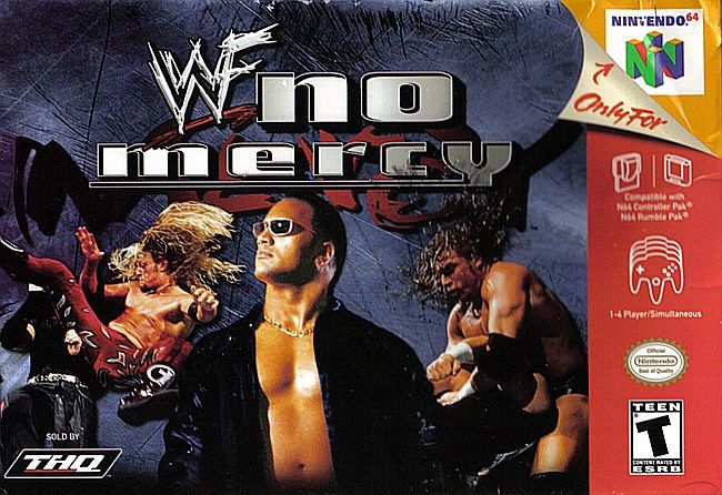 Front cover of WWF No Mercy for Nintendo 64