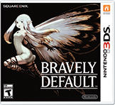 Front cover of Bravely Default for Nintendo 3DS