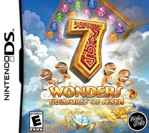 Front cover of 7 Wonders: Treasures of Seven for Nintendo DS