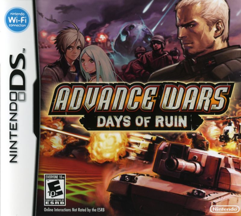 Front cover of Advance Wars: Days of Ruin for Nintendo DS