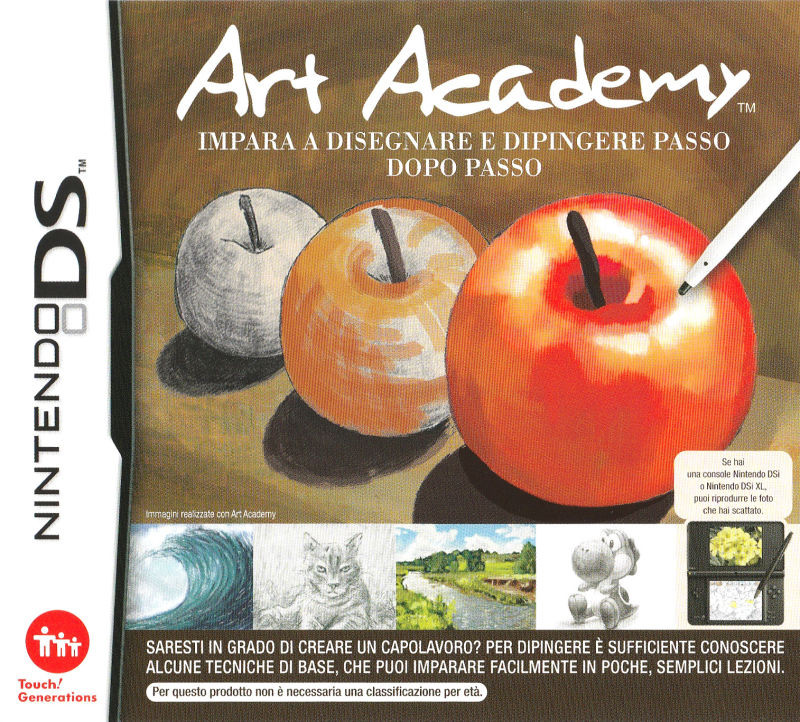 Front cover of Art Academy for Nintendo DS