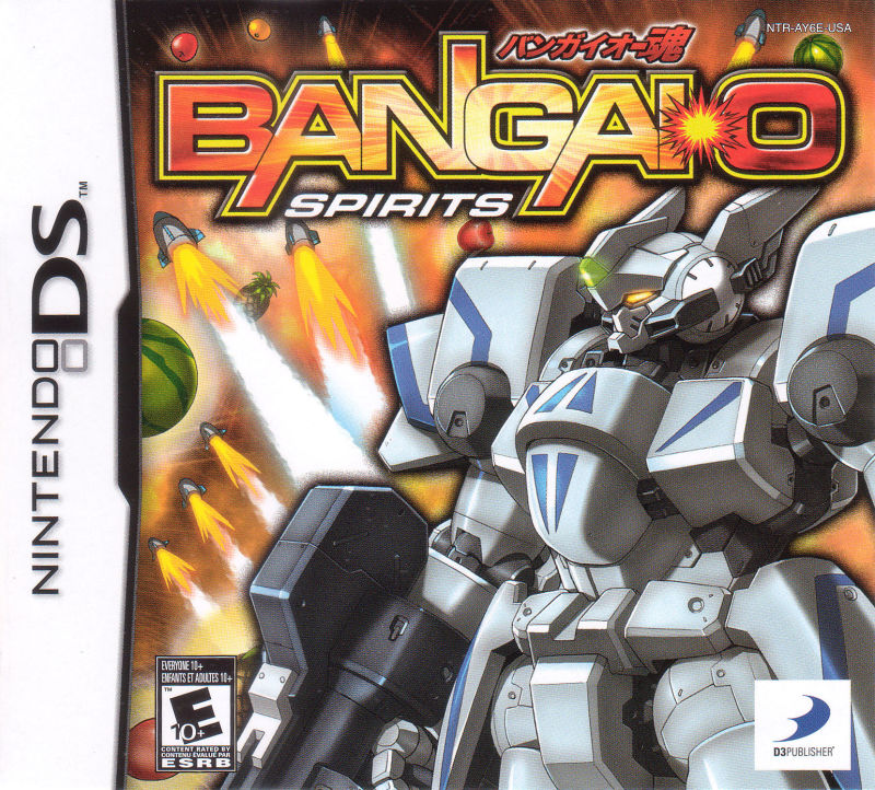 Front cover of Bangai-O Spirits for Nintendo DS