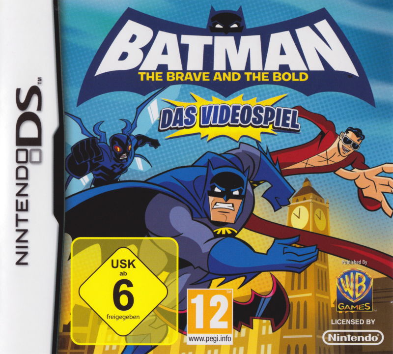 Front cover of Batman: The Brave and The Bold - The Videogame for Nintendo DS