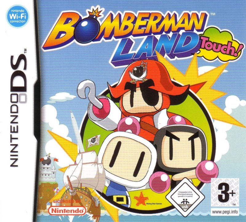 Front cover of Bomberman Land Touch! for Nintendo DS