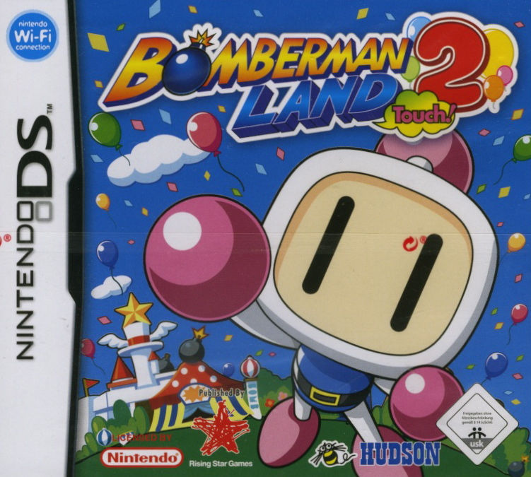 Front cover of Bomberman Land Touch! 2 for Nintendo DS