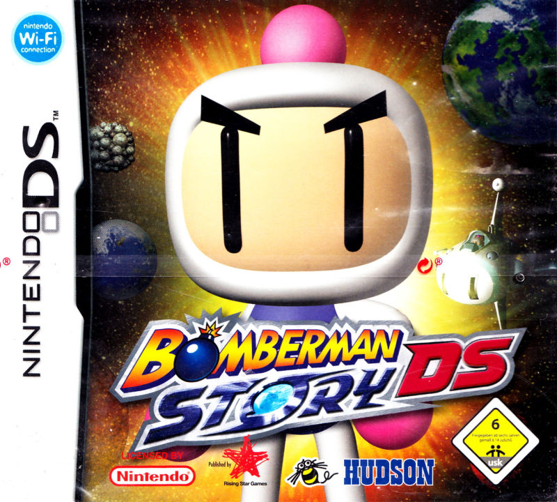 Front cover of Bomberman Story DS for Nintendo DS