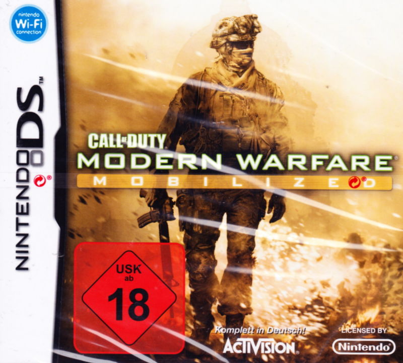 Front cover of Call of Duty: Modern Warfare - Mobilized for Nintendo DS