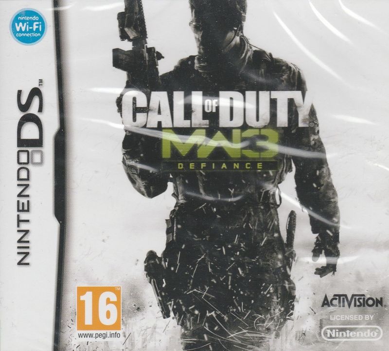 Front cover of Call of Duty: MW3 - Defiance for Nintendo DS