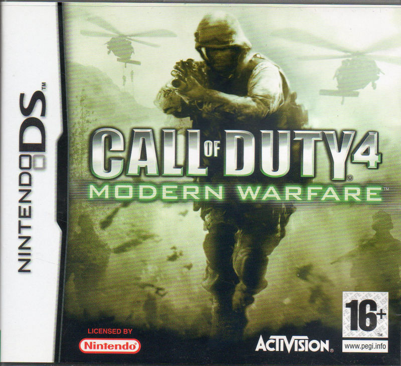 Front cover of Call of Duty 4: Modern Warfare for Nintendo DS