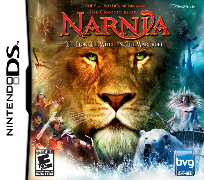 Front cover of The Chronicles of Narnia: The Lion, the Witch and the Wardrobe for Nintendo DS