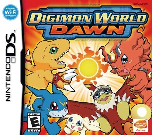 Front cover of Digimon World: Dawn for Nintendo DS