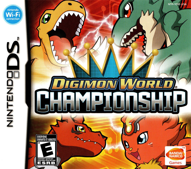 Front cover of Digimon: World Championship for Nintendo DS