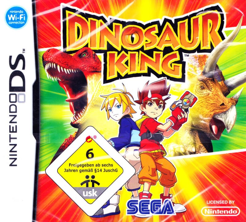 Front cover of Dinosaur King for Nintendo DS