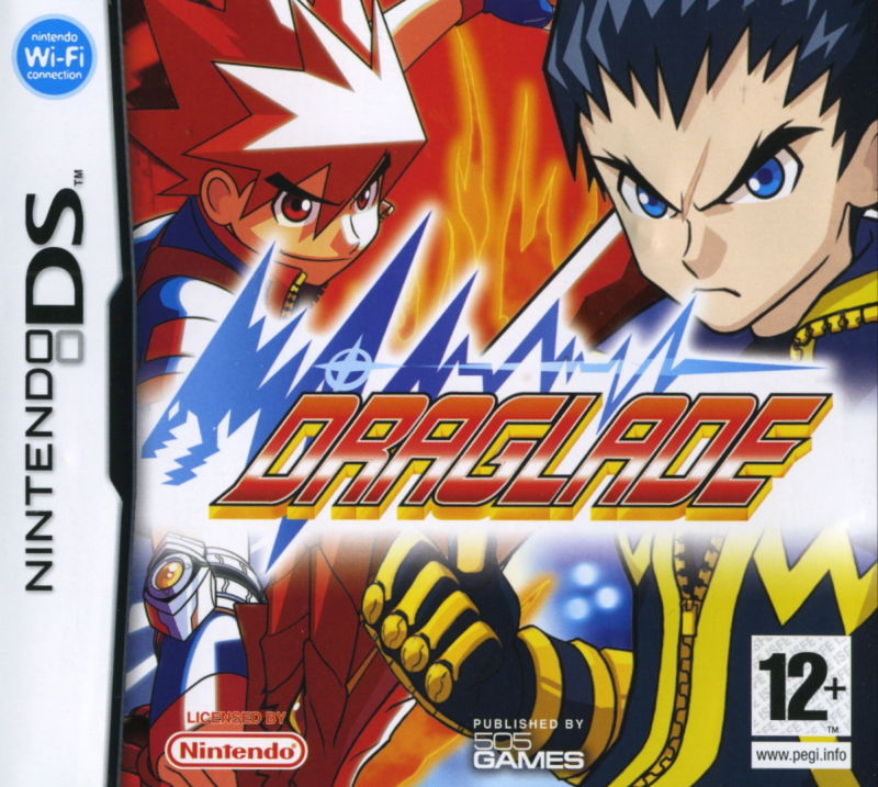 Front cover of Draglade for Nintendo DS