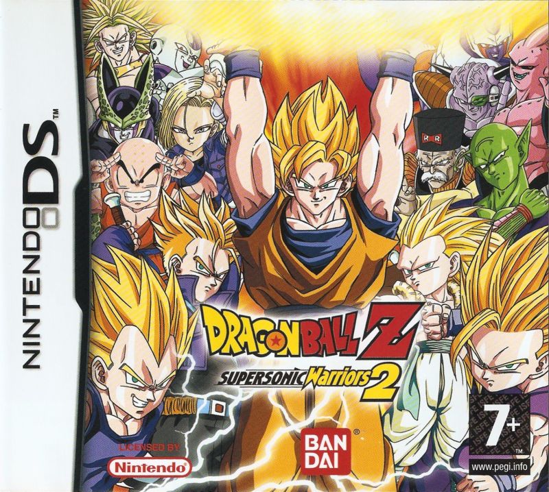 Front cover of Dragon Ball Z: Supersonic Warriors 2 for Nintendo DS