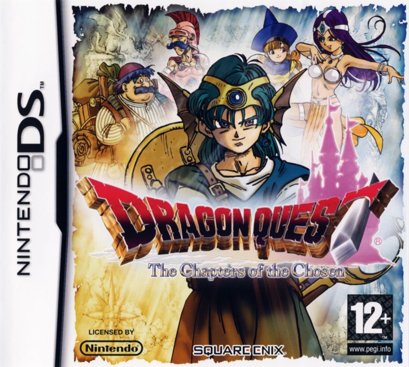 Front cover of Dragon Quest IV: Chapters of the Chosen for Nintendo DS