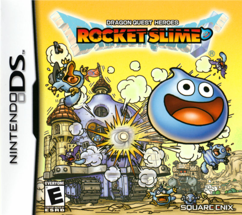 Front cover of Dragon Quest Heroes: Rocket Slime for Nintendo DS