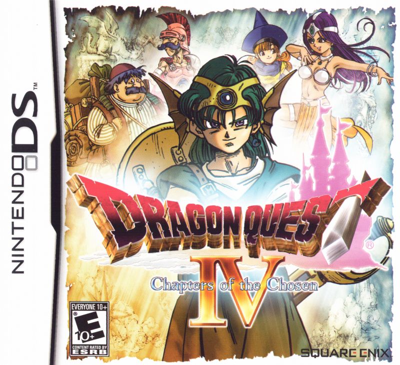 Front cover of Dragon Quest IV: Chapters of the Chosen for Nintendo DS