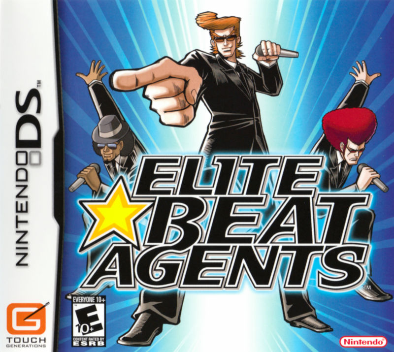 Front cover of Elite Beat Agents for Nintendo DS