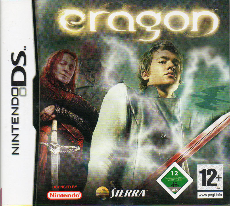 Front cover of Eragon for Nintendo DS
