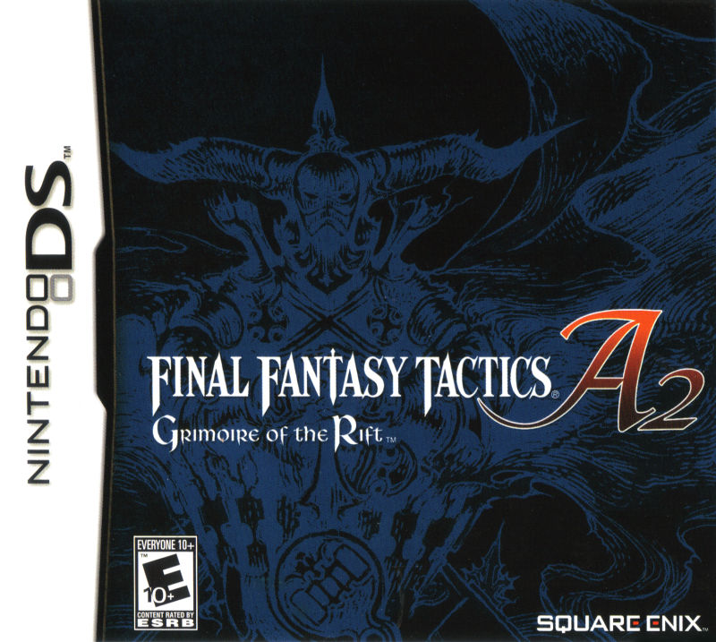 Front cover of Final Fantasy Tactics A2: Grimoire of the Rift for Nintendo DS