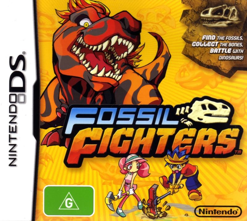 Front cover of Fossil Fighters for Nintendo DS