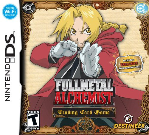 Front cover of Fullmetal Alchemist: Trading Card Game for Nintendo DS