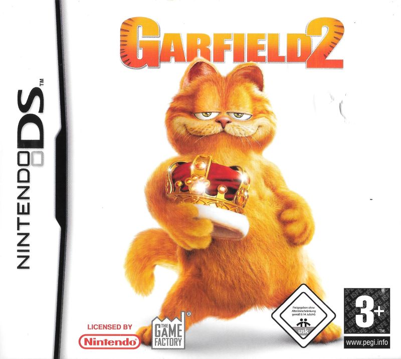 Front cover of Garfield: A Tail of Two Kitties for Nintendo DS