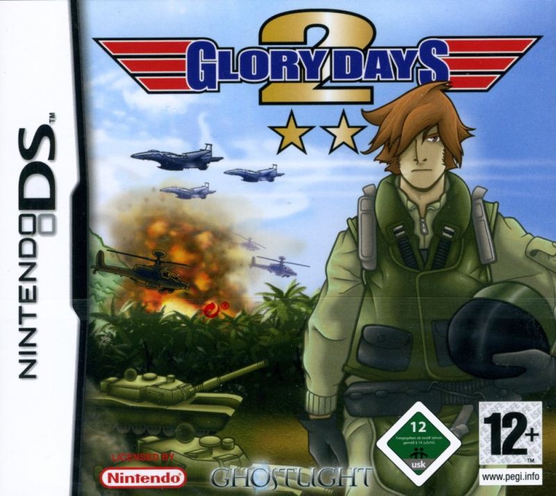 Front cover of Glory Days 2 for Nintendo DS