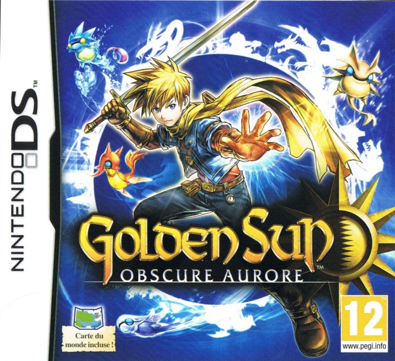 Front cover of Golden Sun: Dark Dawn for Nintendo DS