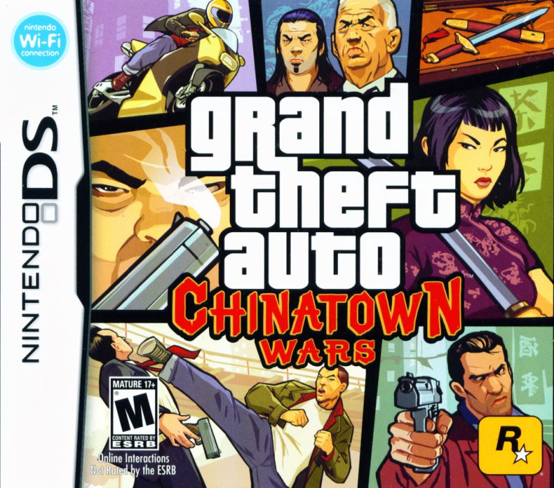 Front cover of Grand Theft Auto: Chinatown Wars for Nintendo DS