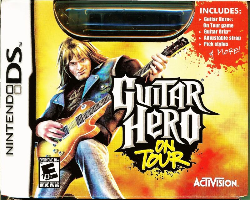 Front cover of Guitar Hero: On Tour for Nintendo DS