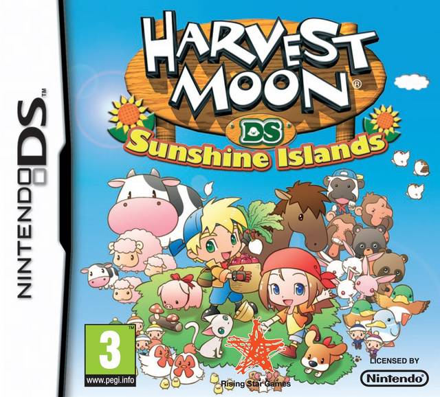 Front cover of Harvest Moon DS: Sunshine Islands for Nintendo DS
