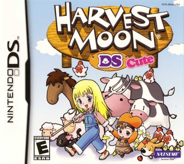 Front cover of Harvest Moon DS: Cute for Nintendo DS